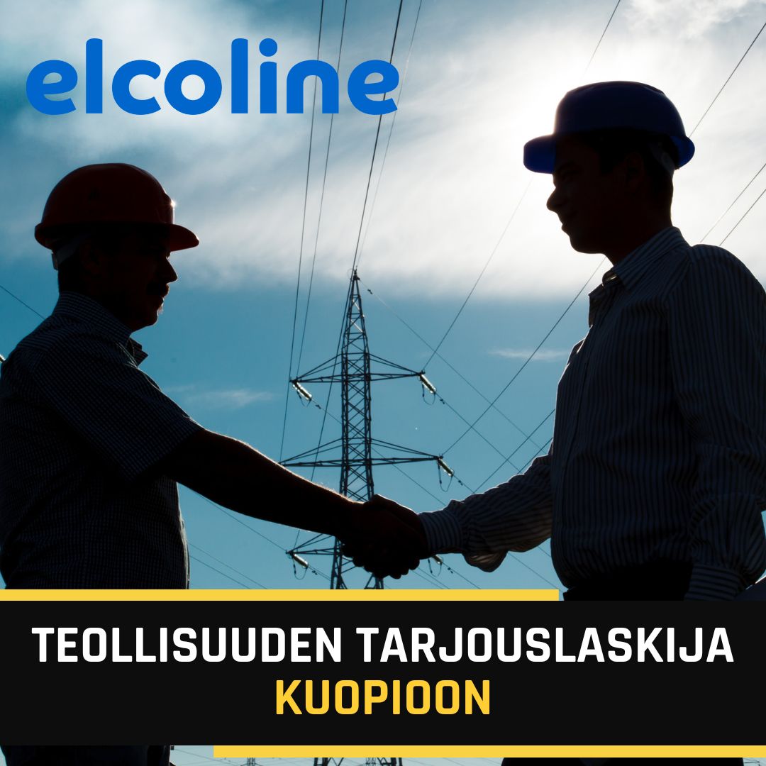 TEOLLISUUDEN TARJOUSLASKIJA ELCOLINE CONSTRUCTION OY:LLE KUOPIOON!